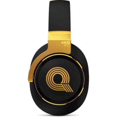 AKG N90Q LE Reference Class Auto-Calibrating Noise Cancelling Headphones (Gold) image 3