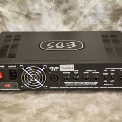 EBS Reidmar 502 Lightweight Class D Bass Amp Head - 500W image 7