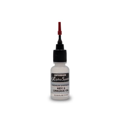 Superslick Alpha Synth Key & Linkage Oil Premium Synthetic .5 oz needle oiler image 1
