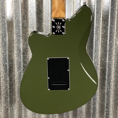 Reverend Jetstream HB Army Green Guitar #61123 image 9