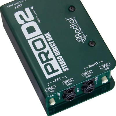 Radial ProD2 Stereo Passive 2-Ch Direct Box image 1