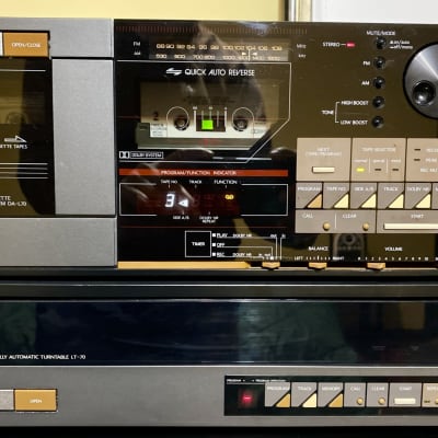 Mitsubishi DA-L70 LT-70 All-in-One 7-Cassette / Radio / Turntable / Amp - Serviced ! image 1