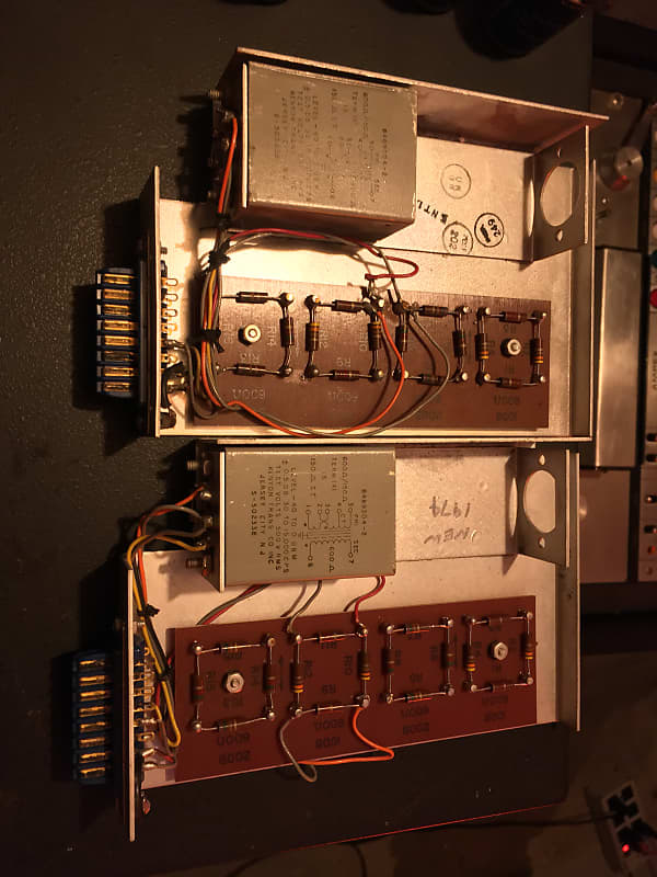 Vintage Pair of RCA MI11665 attenuator / isolation cards Reverb