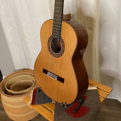 Manuel Adalid Model 12 Classical Guitar Cedar & Granadillo w/case *made in Spain image 3