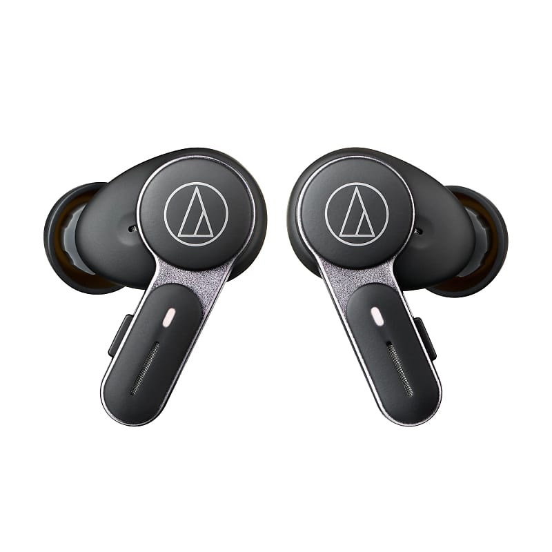 Audio-Technica ATH-TWX7 High-Fidelity Wireless In-Ear Earbuds, Ash Black  			