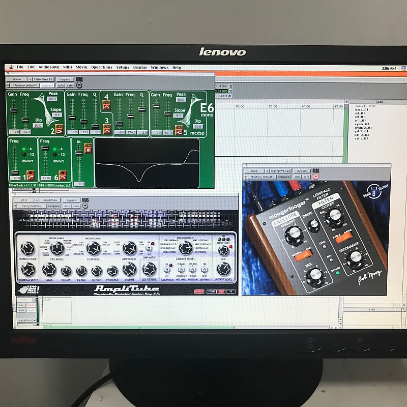 Digidesign / Apple Pro Tools LE on Apple G4733 2001