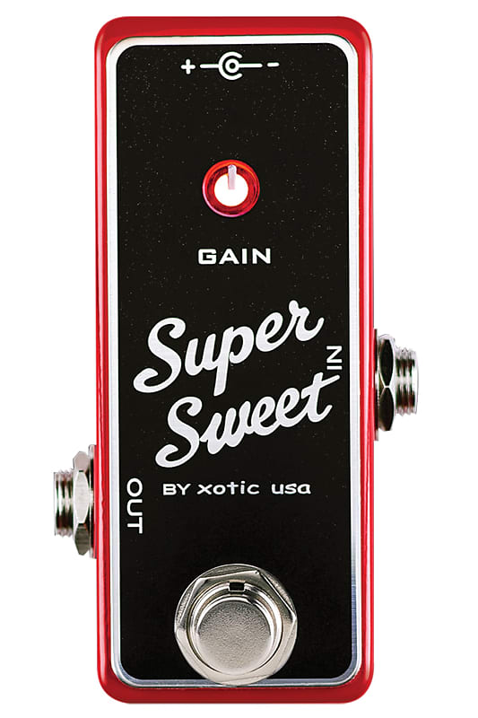 Xotic Super Sweet Boost - Compact Booster Pedal image 1