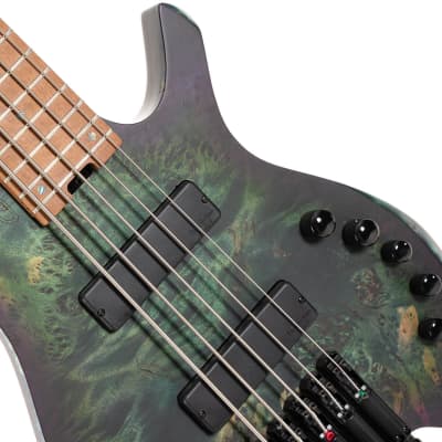 Cort Space 5 Star Dust Green w/Gigbag (B Stock) image 4