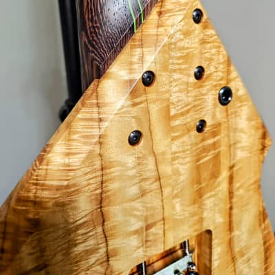 Barlow Guitars Vulture 2023 - Kaotic / Pale Moon Ebony image 4