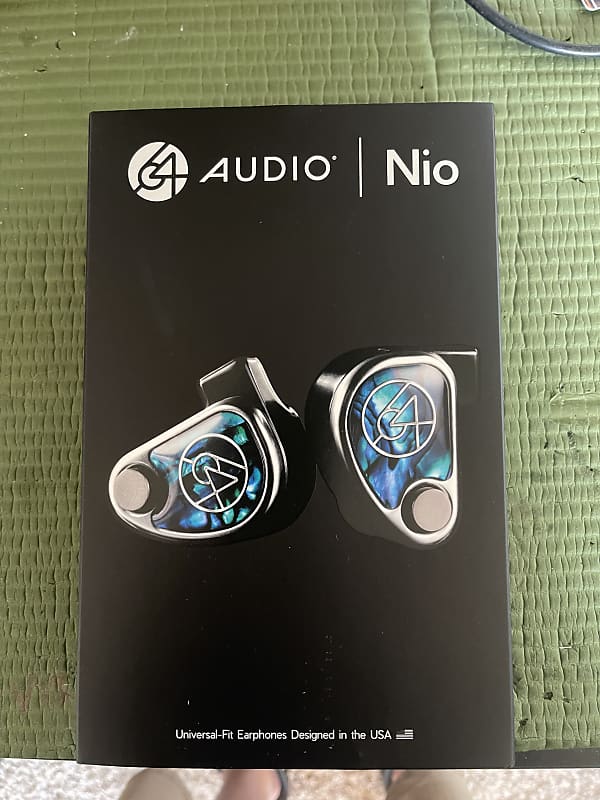 64 Audio Nio UNIVERSAL IN EAR Monitors 2023 - Turquoise, blue | Reverb