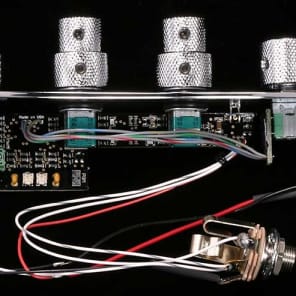 ベース clefs 4band Preamp Sadowsky Bass Onboard Preamp 4-Knob Control plate