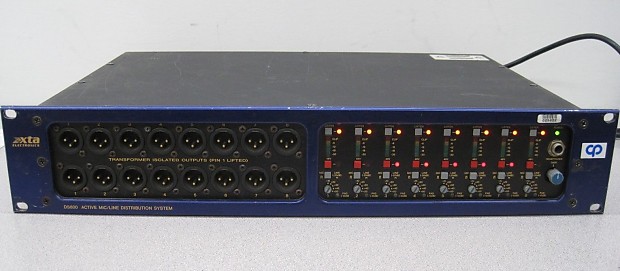 XTA DS800 Active Mic/Line Distribution System | Reverb XTA DS800 Active Mic/Line Distribution System | Reverb