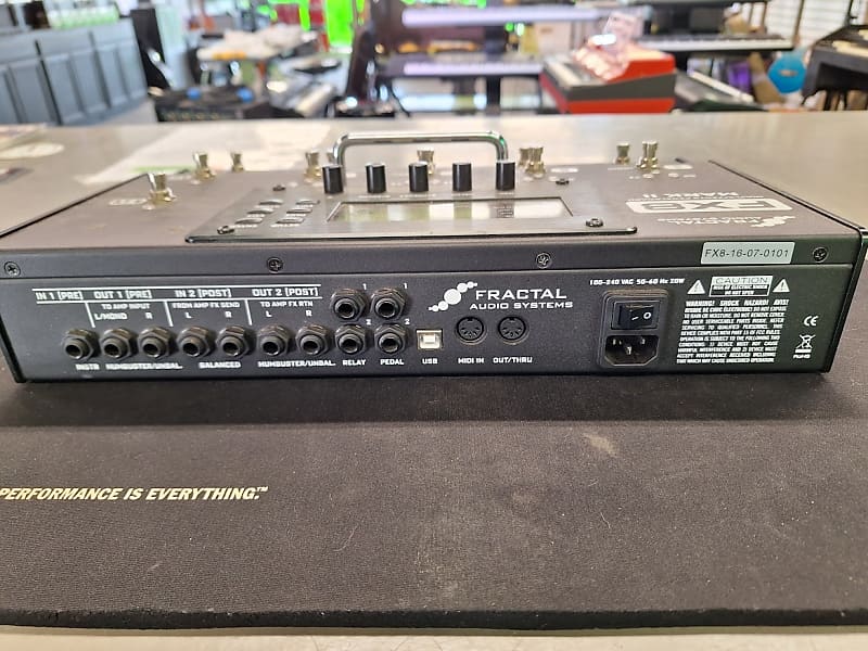 Fractal Audio FX8 Mark II 2016 - 2020 - Black | Reverb