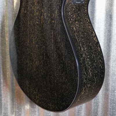 Breedlove Rainforest S Concert Black Gold CE Mahogany Acoustic Electric Guitar #2035 image 8