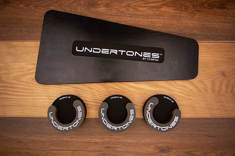 Cympad Undertones Hi Hat Leg Pads X 3 & Hi Hat Pedal Pad image 1