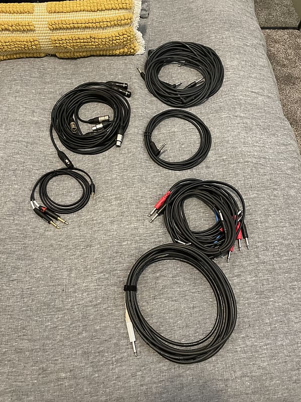 Miscellaneous Studio Audio Cables (1/4, XLRs) Reverb