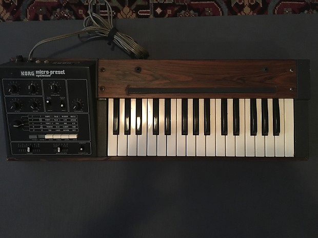 Korg Micro Preset M-500 1977 Black/Brown | Reverb