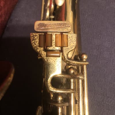 Buescher Aristocrat Art Deco Alto Saxophone From 1938 image 7