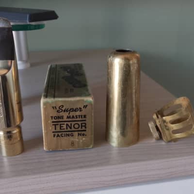 Otto Link STM Early Babbitt 8 tenor saxophone mouthpiece, superb vintage sound ! image 11