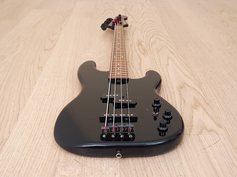 1984 Fender P-J Bass, Jazz Bass Special Model PJ555 Black, Japan