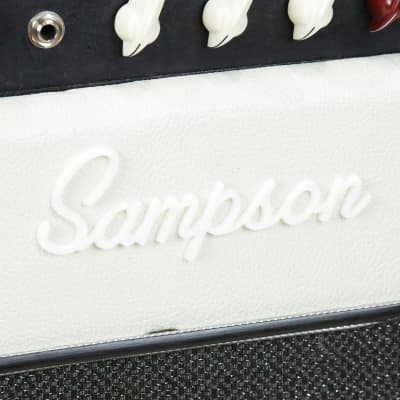 2023 Sampson GA-40 / AC-30 20w 2x12” Combo Amplifier by Mark Sampson of Matchless Bad Cat Star Amplification Rare 1-of-Kind Vox Gibson Hybrid Tube Amp image 8