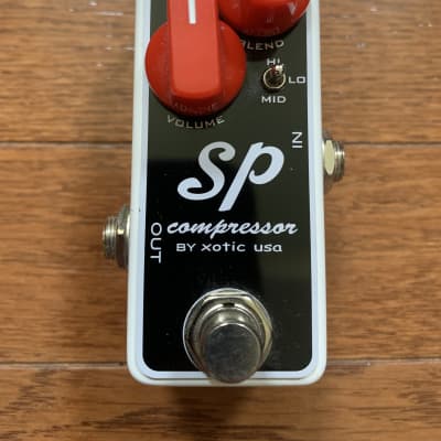 Xotic SP Compressor FX Pedal with Red Knobs for sale