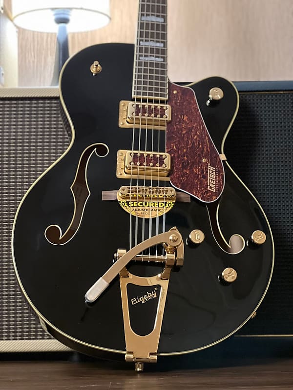 Gretsch G5420TG Limited Edition Electromatic '50s Hollow Body with Gold  Hardware in Black