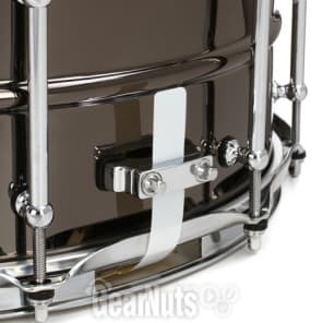 Pork Pie Percussion Big Black Brass 6.5 x 14-inch Snare Drum - Black Nickel image 6