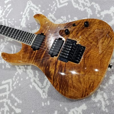 Vola Guitars Ares FR EA Yellow Tiger for sale