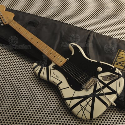ESP Black / White Striped Guitar AlienXnation Vintage image 3