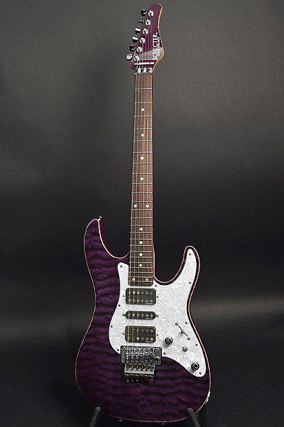 Schecter Japan SD-2-24-AS See Thru Purple