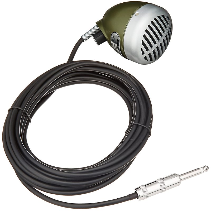 Shure 520DX Green Bullet Harmonica Microphone | Reverb
