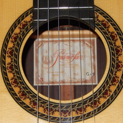 HAND MADE IN SPAIN 2015 - PRUDENCIO SAEZ G9 - SWEETLY SOUNDING CLASSICAL GUITAR image 4