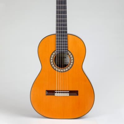 Pavan Flamenca Negra Classical Guitar Cedar *Kaces Deluxe guitar case Included* image 2