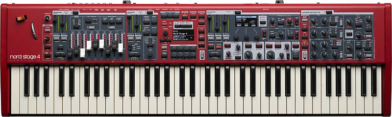 Nord Stage 4 Compact 73-Key Digital Piano, Red image 1