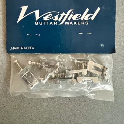 Westfield  S Type Saddles for your S tratocaster 2004 Chrome image 2