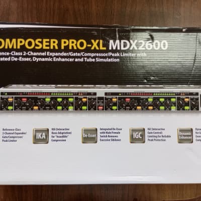 Behringer MDX2600 Composer Pro-XL Compressor / Limiter w/box ***FREE SHIPPING*** image 2