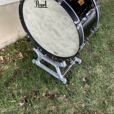 Pearl Concert Bass Drum 28" Head 14" Deep Perfect Condition with Tilting Stand image 4