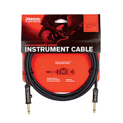 D'Addario Planet Waves PW-AG-20 Circuit Breaker Momentary Instrument Cable 20ft image 2