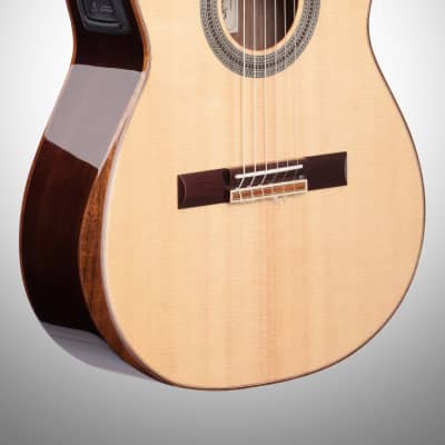 Alvarez Cadiz Classical Armrest Acoustic-Electric Guitar image 2