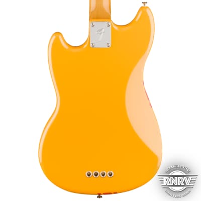 Fender Vintera II '70s Competition Mustang Bass with Rosewood Fretboard - Competition Orange image 2