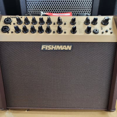 Fishman PRO-LBT-600 Loudbox Artist with Bluetooth 2-Channel 120-Watt 1x8" Acoustic Guitar Amp - Brown image 1