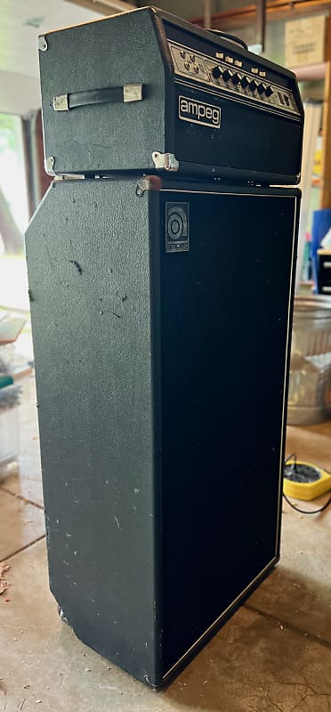 Vintage 1970's Ampeg SVT Rig - Just Serviced! Includes road | Reverb