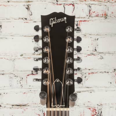Gibson J-45 Standard 12-String Acoustic Electric Guitar Vintage Sunburst image 5