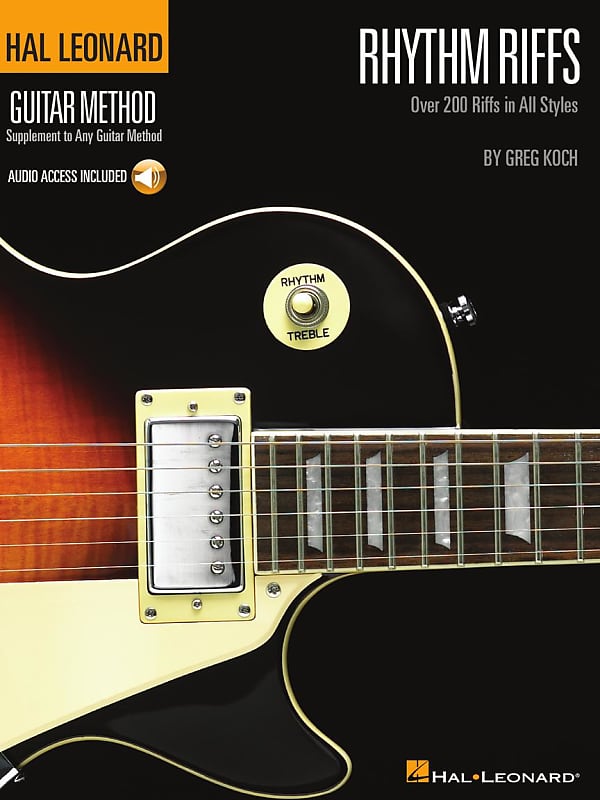 Hal Leonard Guitar Method - Rhythm Riffs Book w/CD image 1