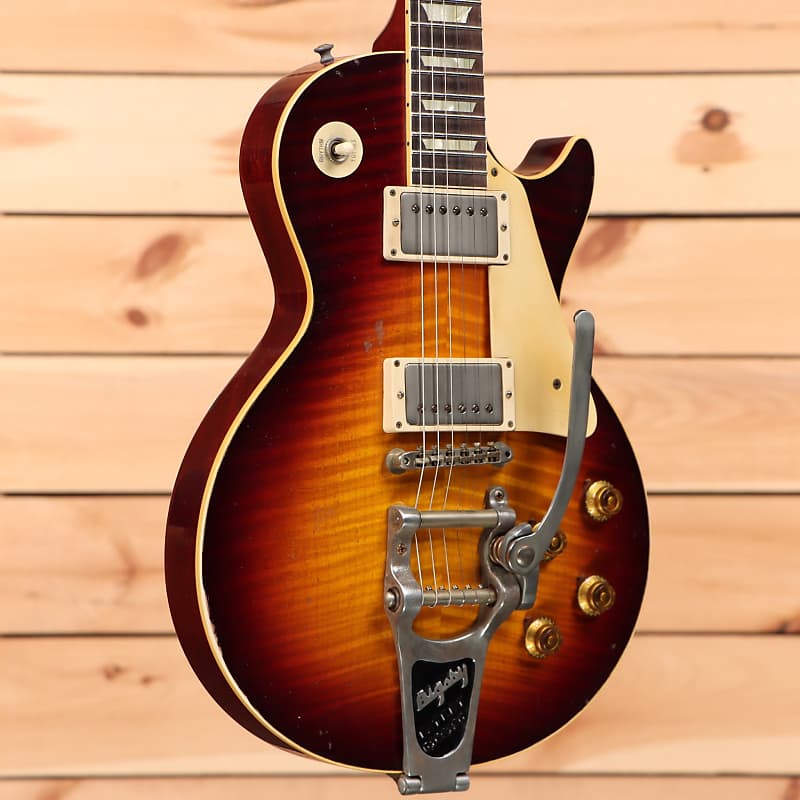 Gibson Limited 1959 Les Paul Standard Reissue Murphy Aged with Brazilian Rosewood - Tom's Tri Burst - 94096 - PLEK'd image 1