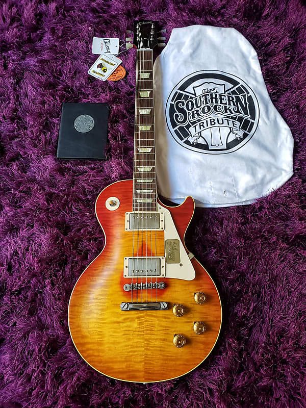 Gibson Les Paul Custom Shop 1959 Southern Rock Tribute '59 R9 Aged & Signed only 50  Reverseburst image 1