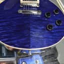 Gibson Custom shop Les Paul Standard 2012 Transparent Blue Class 5 Flame top