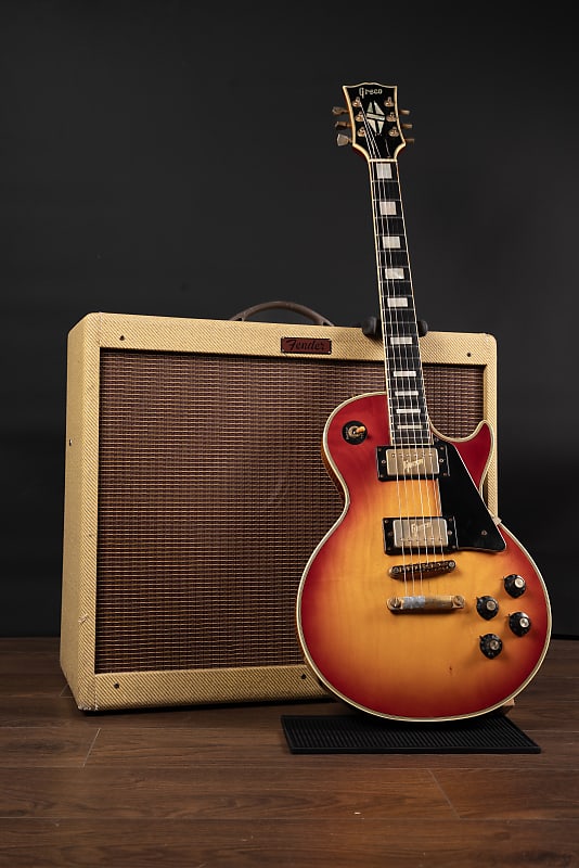 1974 Greco Japan Les Paul Custom - in Cherry Sunburst | Reverb