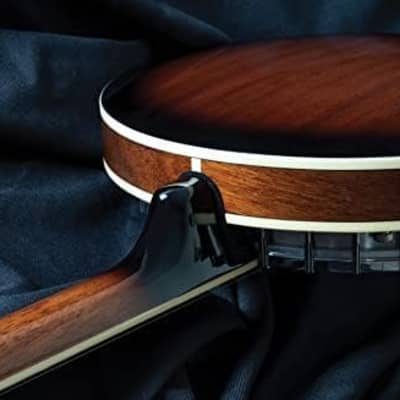 Oscar Schmidt OB5LH LEFT HANDED 5-String Banjo, Cast Tone Ring, Bluegrass Mahogany Resonator image 4
